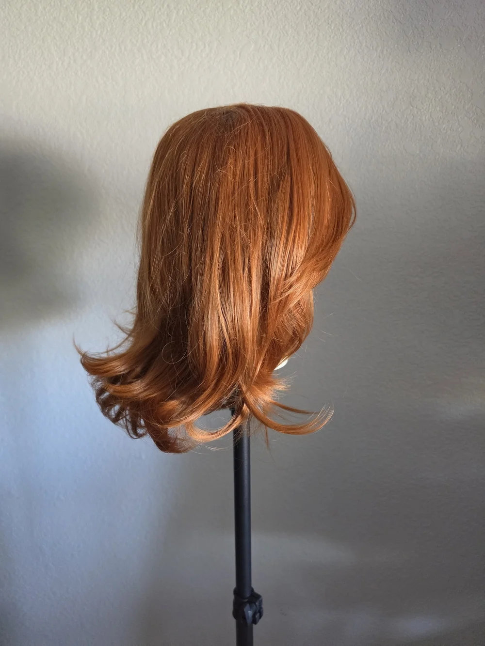 Cosplay Wig For Women Adult Princess, 50s 60s 70s Retro Brown Red Flip Bob Wigs